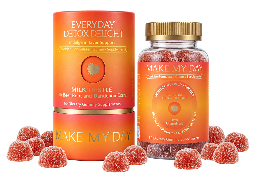 Make My Day gummy bottle